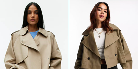 ‘A cropped trench coat is a must-have for your spring wardrobe’