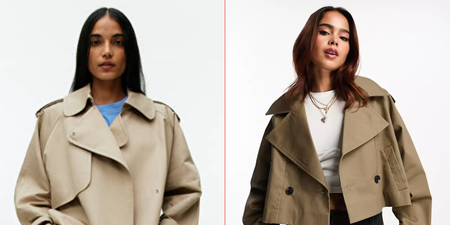 'A cropped trench coat is a must-have for your spring wardrobe'