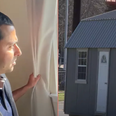 Airbnb owner finds tiny home on his land with man living inside