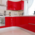 What is the unexpected red theory in interior design?