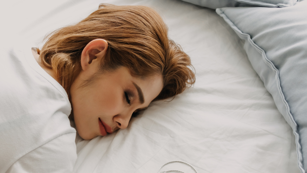 Sleep with makeup on
