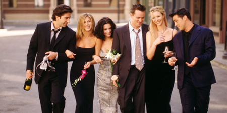This classic Friends scene was banned in a number of countries