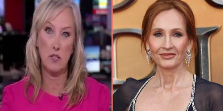 JK Rowling praises BBC presenter for refusing ‘pregnant people’ term