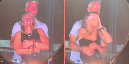 CEO Andy Byron’s wife reacts after he was allegedly caught cheating at Coldplay concert