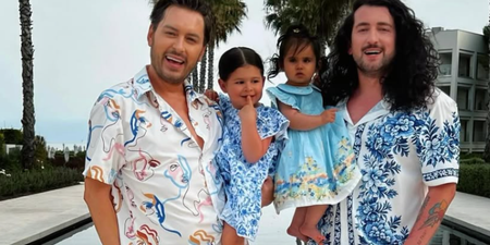 Arthur Gourounlian says past split from Brian Dowling changed them for the better