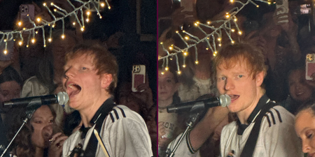 Ed Sheeran makes surprise appearance at the Fleadh