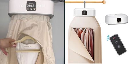 Shoppers are snapping up this cheap, portable clothes dryer