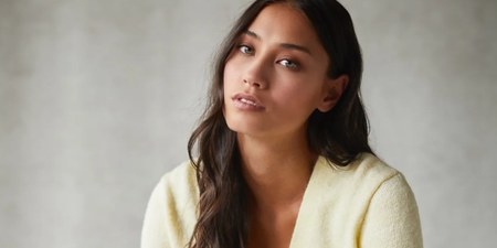 The Dunnes Stores butter-yellow cardigan is being swiped up